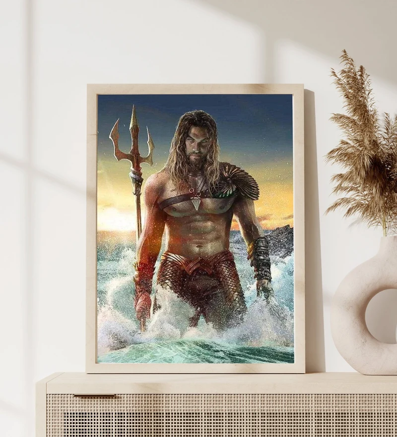 DIAMOND PAINTING | AQUAMAN IM WASSER