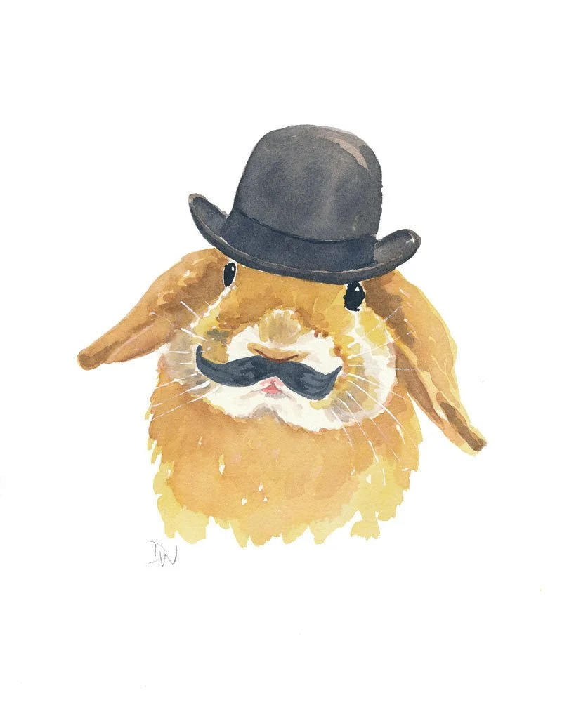 MALEN NACH ZAHLEN | HASE MIT HUT
