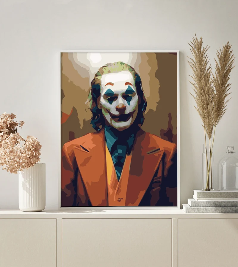 MALEN NACH ZAHLEN | JOKER PORTRAIT