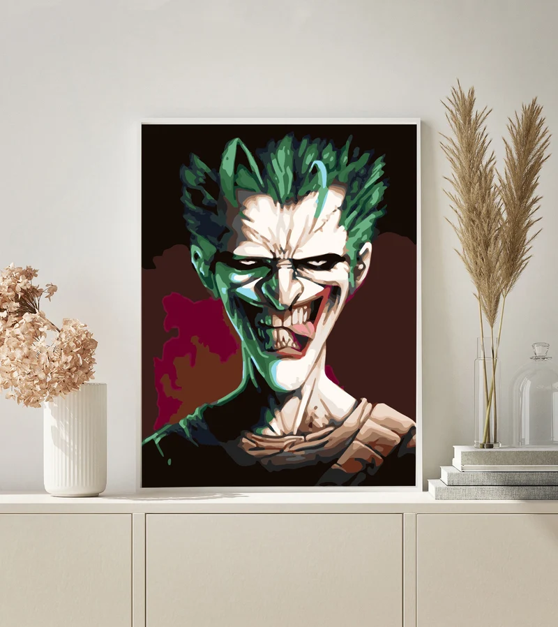 MALEN NACH ZAHLEN | JOKER KARIKATUR