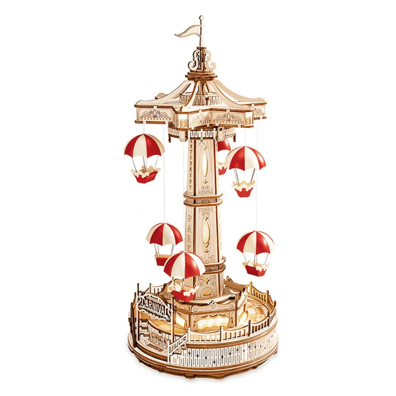Fallschirmturm Jahrmarkt