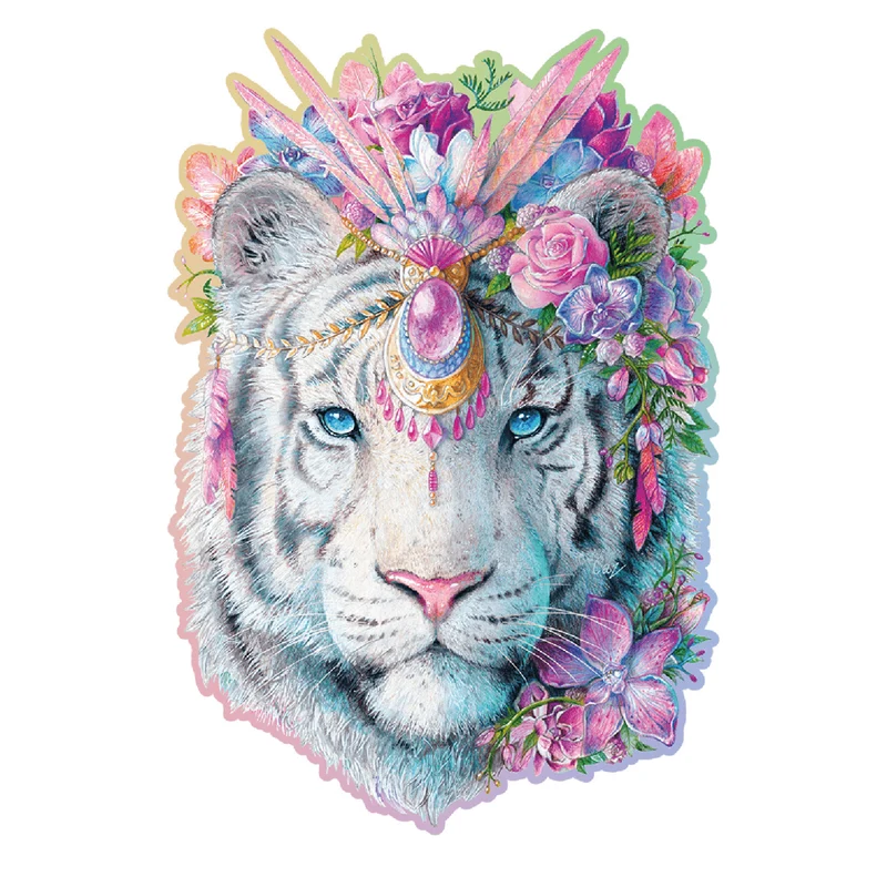 Mystischer Tiger Puzzle | Holz Puzzle