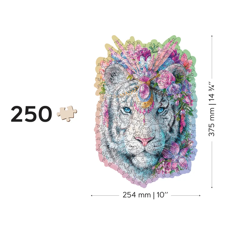 Mystischer Tiger Puzzle | Holz Puzzle