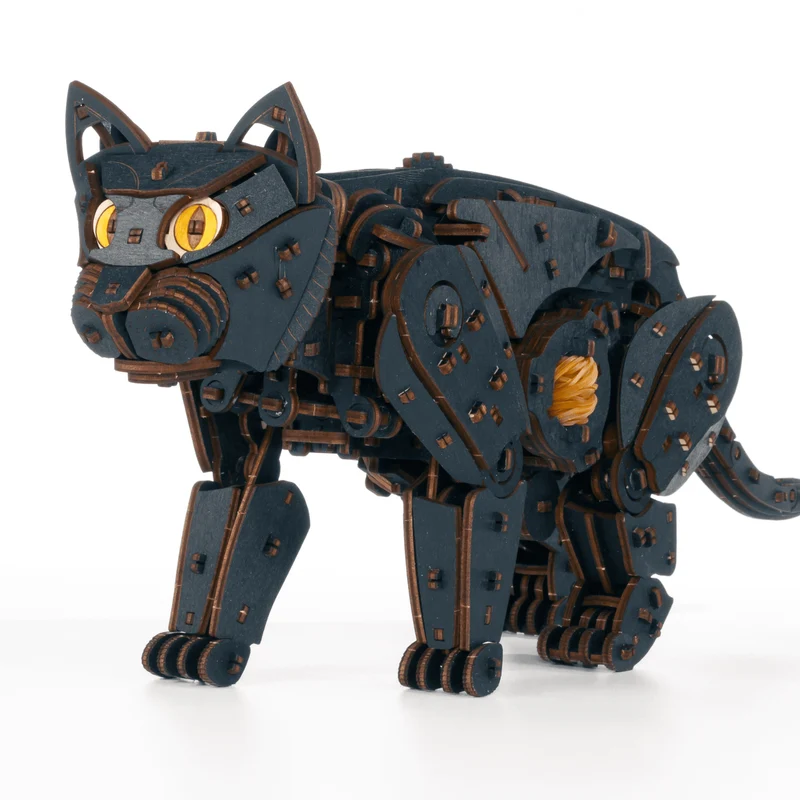 Mechanische Katzen – Natur oder Schwarz