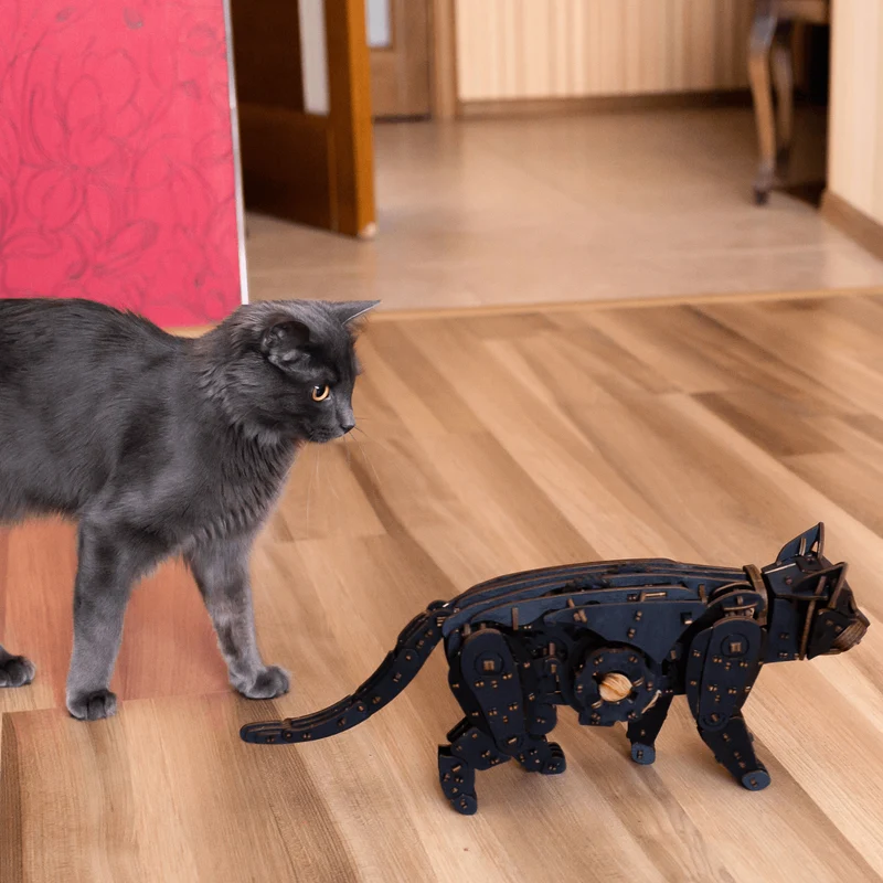 Mechanische Katzen – Natur oder Schwarz