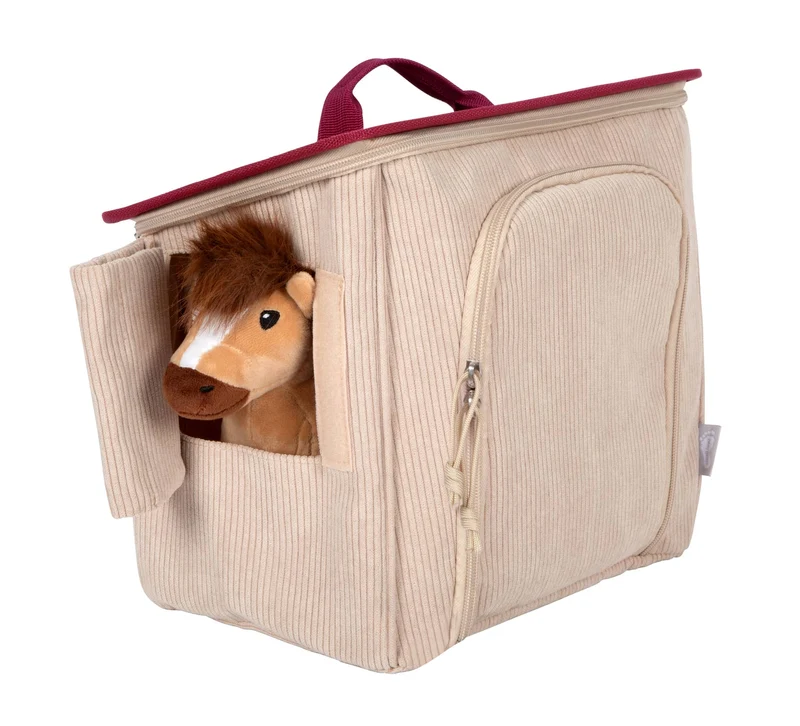 Spielset Pferd mit Stall und Zubehör in der Tasche