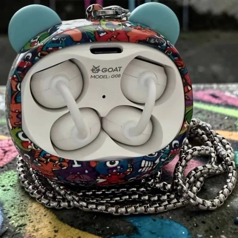 Kopfhörer - GOAT Earbuds Graffiti Monsters (kabellos, mit Mikrofon und Etui)