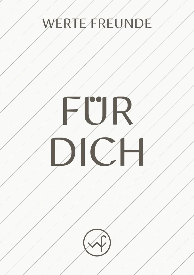 WERTE FREUNDE Geschenkgutschein