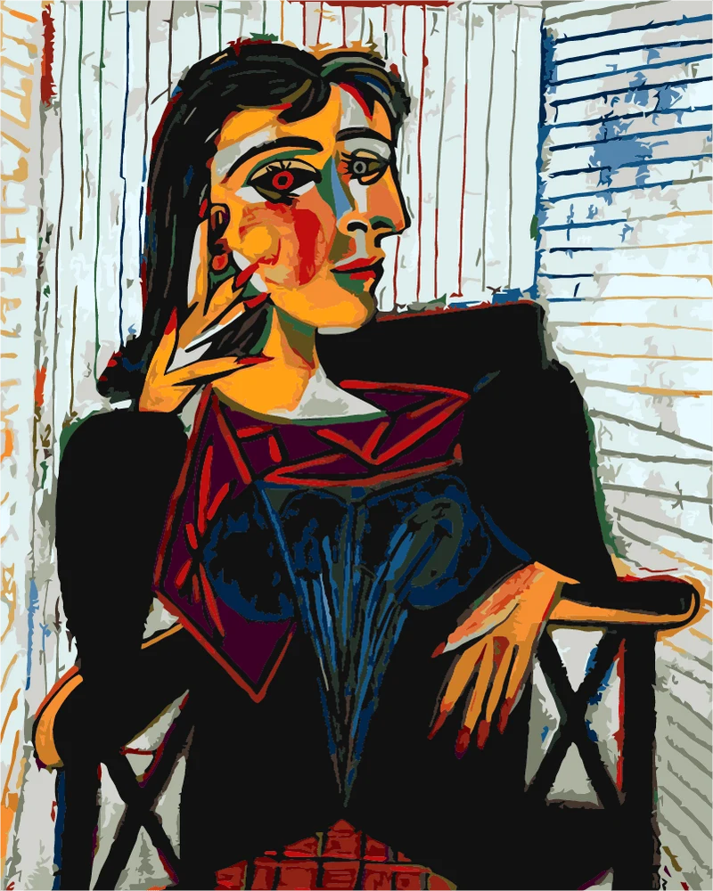MALEN NACH ZAHLEN | PICASSO DORA MAAR