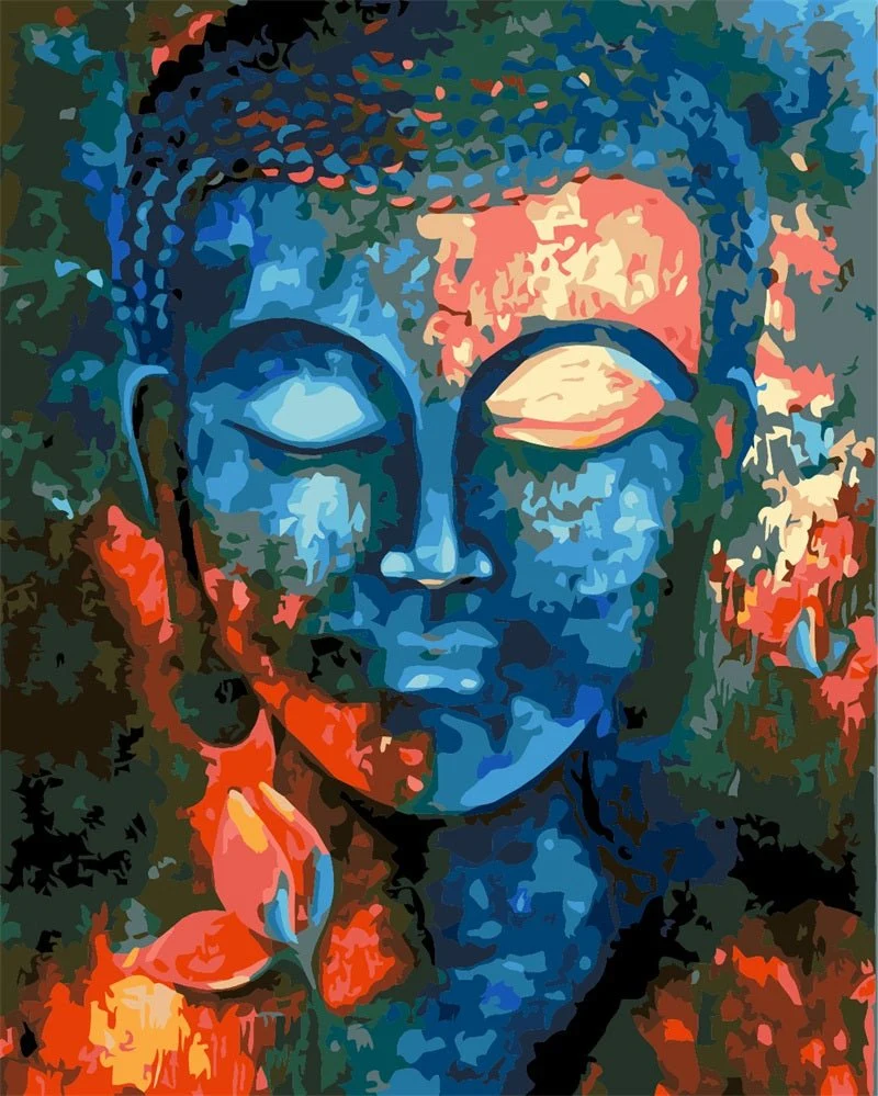 MALEN NACH ZAHLEN | BUDDHA NATUR