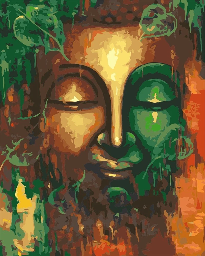 MALEN NACH ZAHLEN | BUDDHA HOFFNUNG