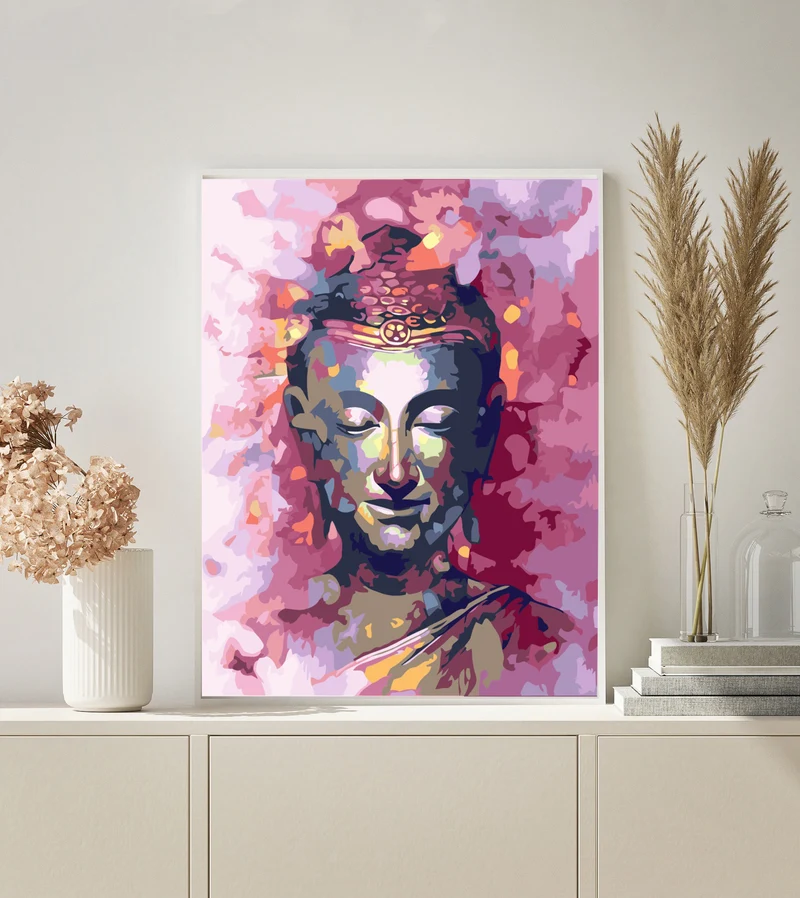MALEN NACH ZAHLEN | BUDDHA FRIEDEN