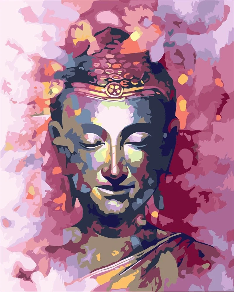 MALEN NACH ZAHLEN | BUDDHA FRIEDEN