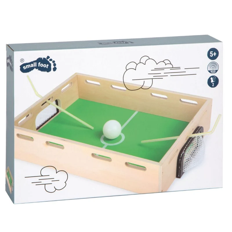 Pusteball - Holz-Geschicklichkeitsspiel (2 Spieler)