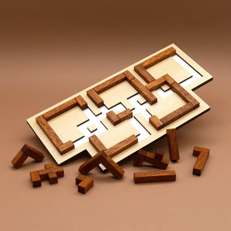 OLYMPIC SQUARES - tolles Packing Puzzle
