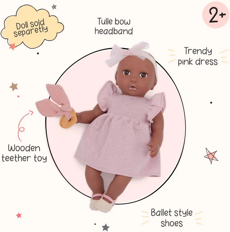 Puppenkleidung-Set mit Kleidchen