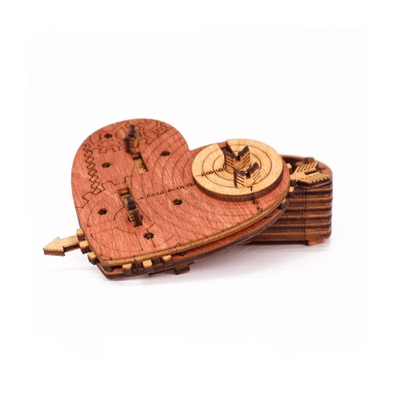 Tin Woodman's Heart Schatzkiste mit Schloss