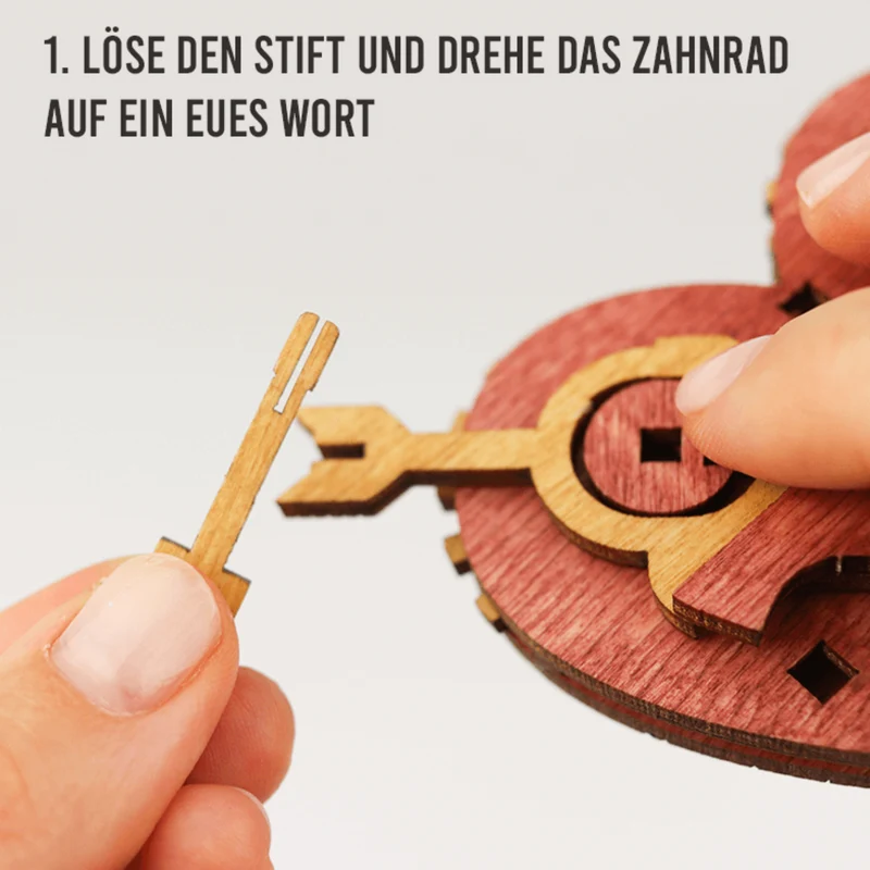 Tin Woodman's Heart Schatzkiste mit Schloss