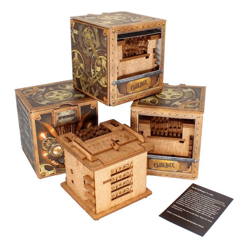 Cluebox Schrödingers Katze