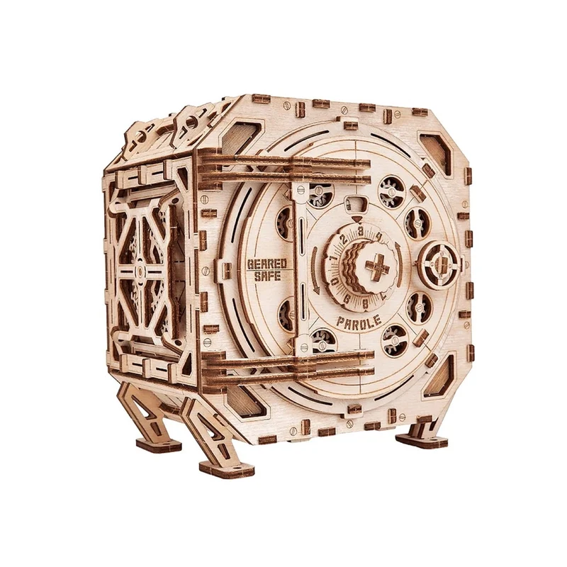 GEARED SAFE - fantastischer Holztresor