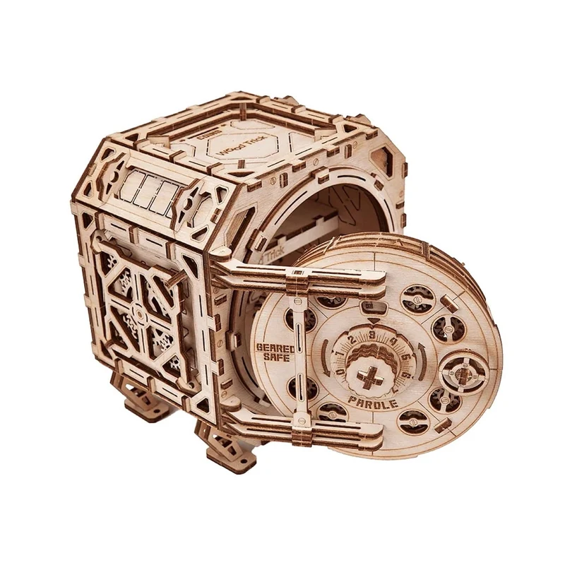 GEARED SAFE - fantastischer Holztresor