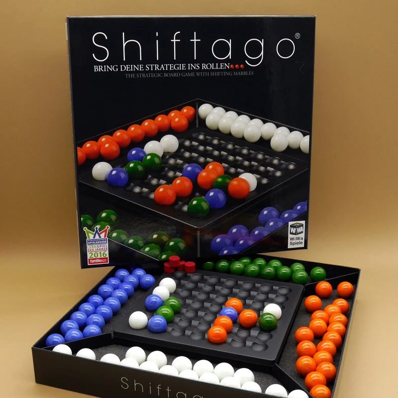 SHIFTAGO - raffiniertes Kugelspiel