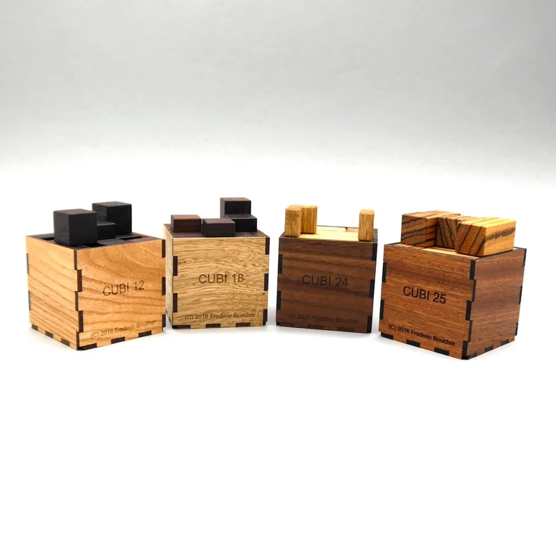 CUBI SERIES - ultimatives Packpuzzle-Set