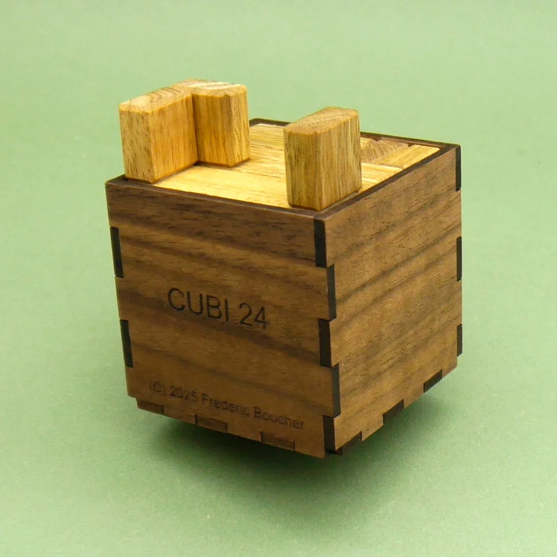 CUBI 24 - schweres 3D Packing Puzzle