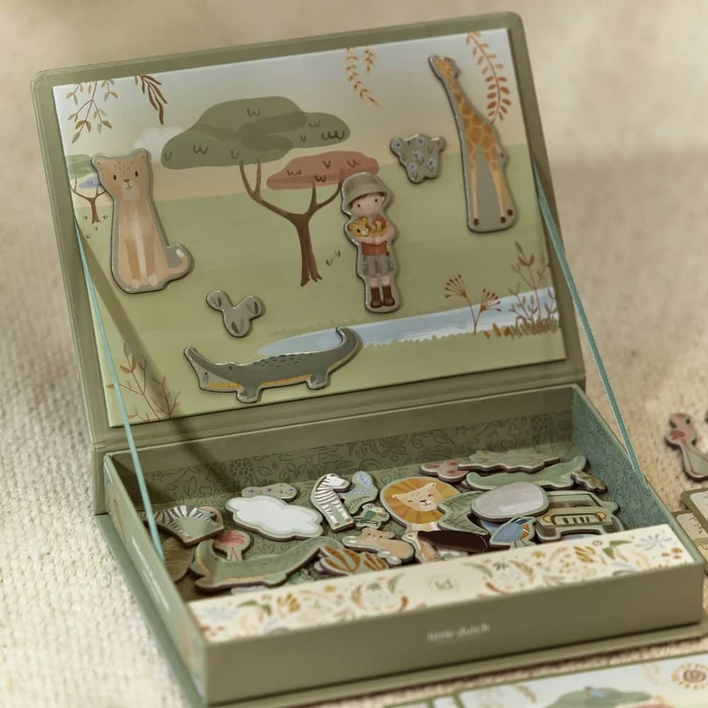 Magnetbox - Dutch Safari Friends (80 Magnete)