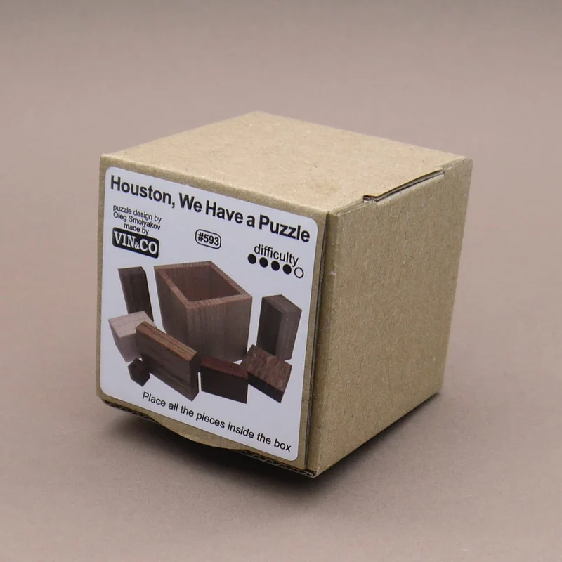 HOUSTEN, WE HAVE A PUZZLE - Holzpuzzle