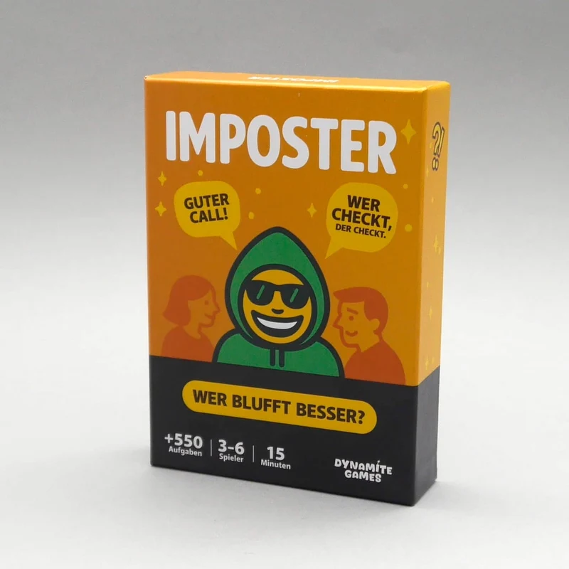 IMPOSTER - lustiges Bluffspiel