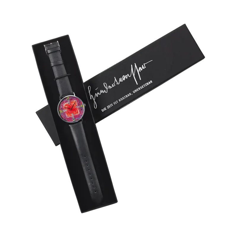 Künstler-Armbanduhr "Schönheit ist zeitlos" - Unisex