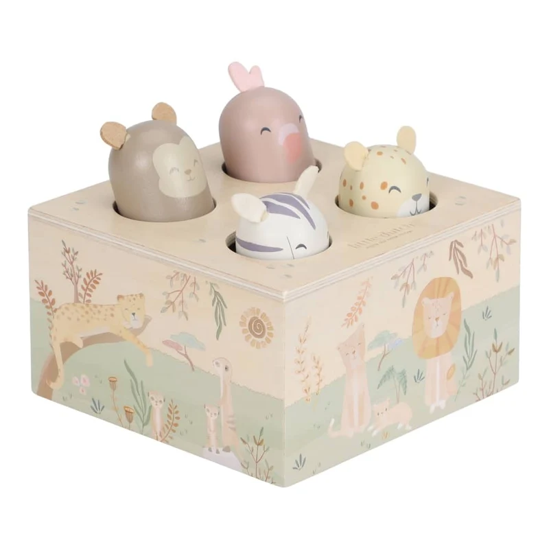 Pop-Up-Spielzeug - Safari Friends