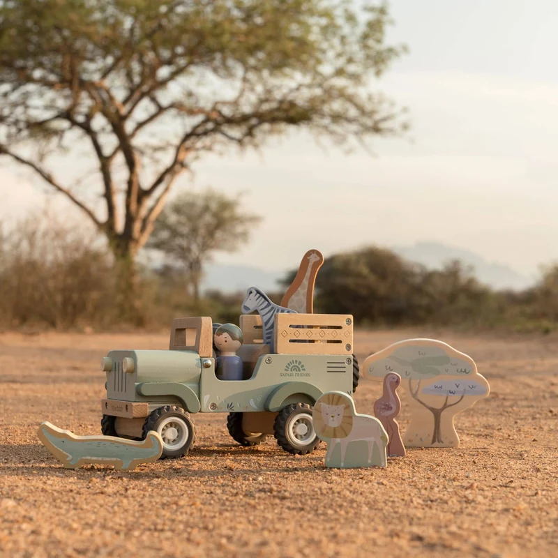 Sortier-Steckauto - Safari Friends