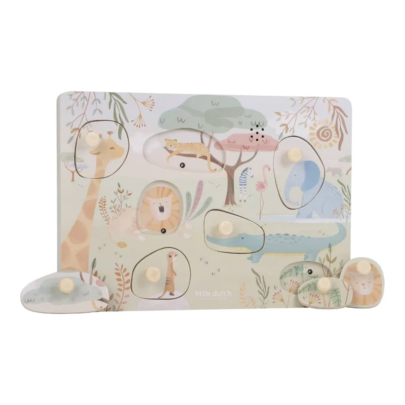 Sound-Puzzle - Safari Friends