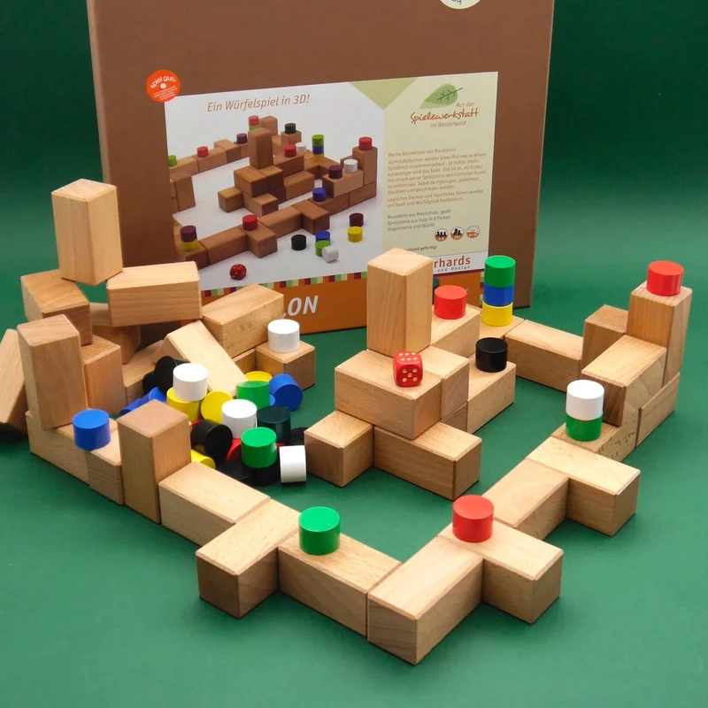 BAUBYLON - kreatives Würfelspiel in 3D