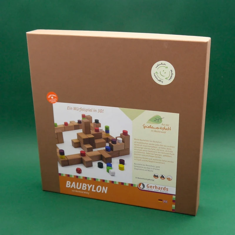 BAUBYLON - kreatives Würfelspiel in 3D