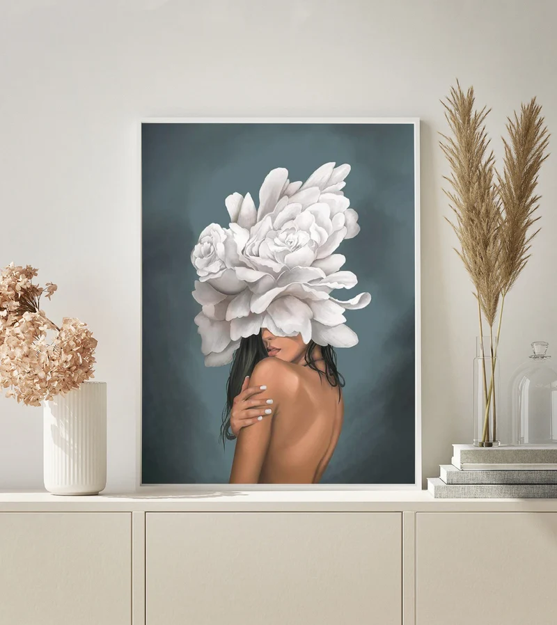 MALEN NACH ZAHLEN | FLOWERGIRL WHITE