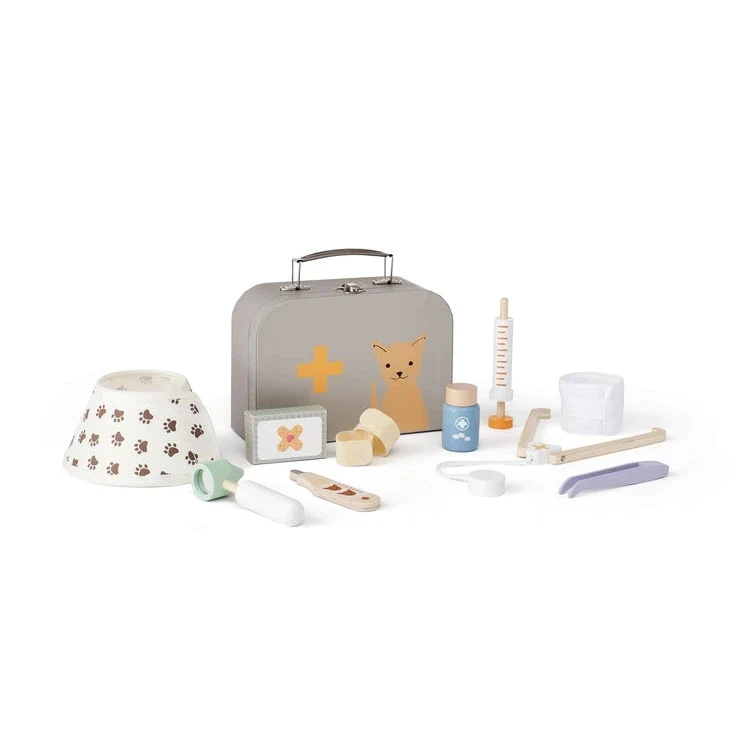 Kinderspielzeug | Tierarztkoffer 12-teilig