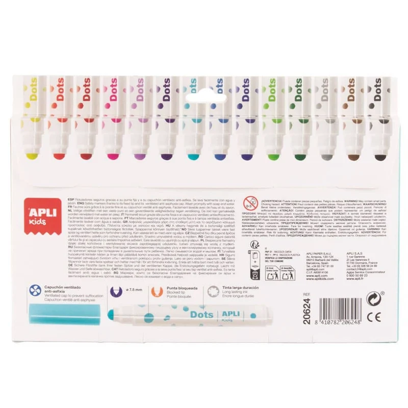 Tupfmarker für Kinder – Dot Marker (14 Farben)