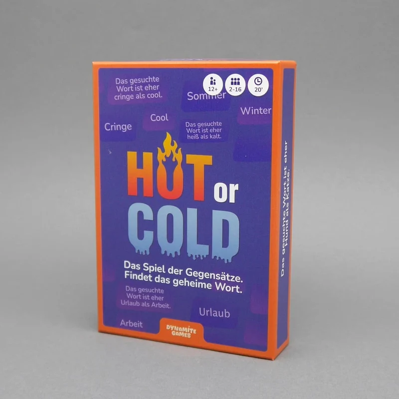 HOT OR COLD - Das Spiel der Gegensätze