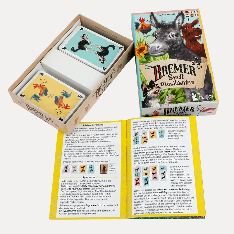 Die Bremer Stadtmusikanten – Kartenspiel – Torsten Marold
