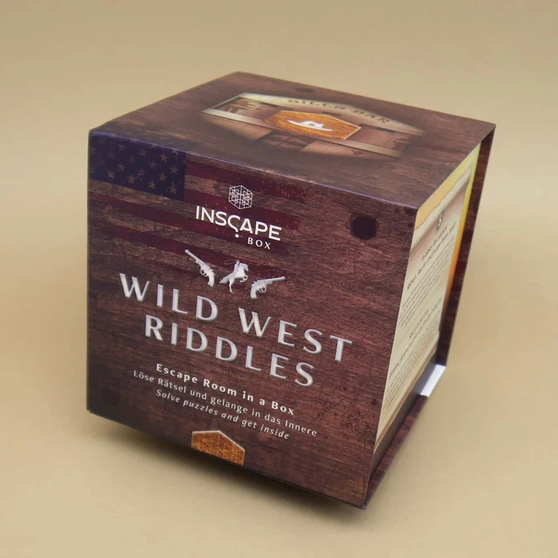 WILD WEST RIDDLES - Cluebox für Cowboys