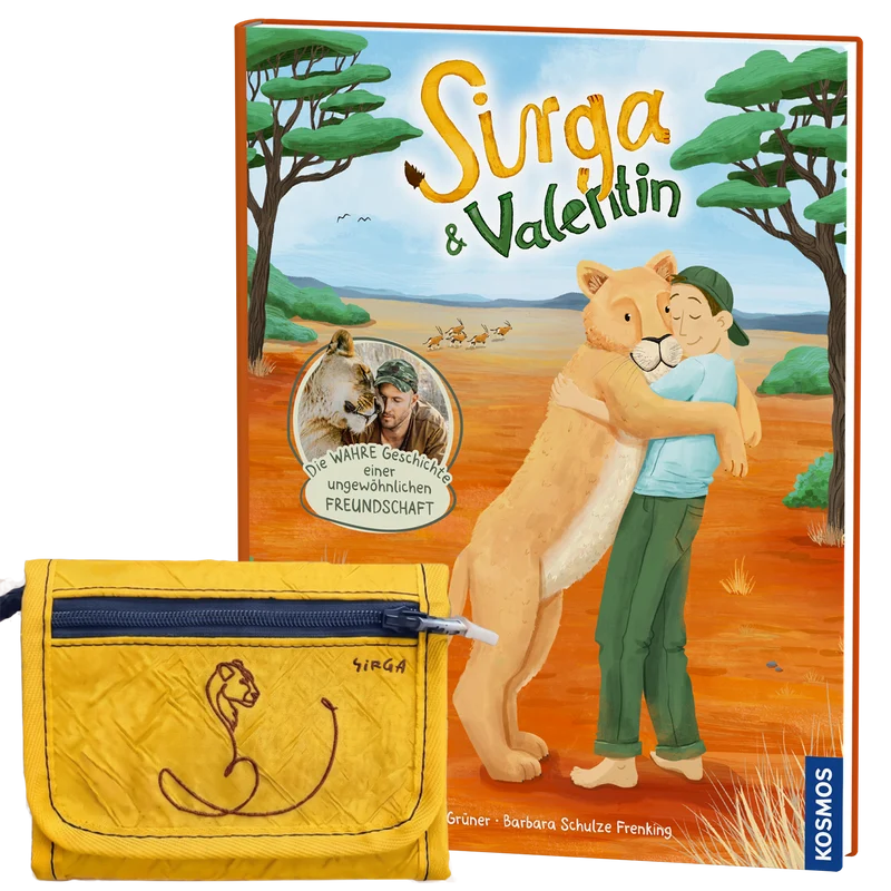 Sirga und Valentin + Brustbeutel