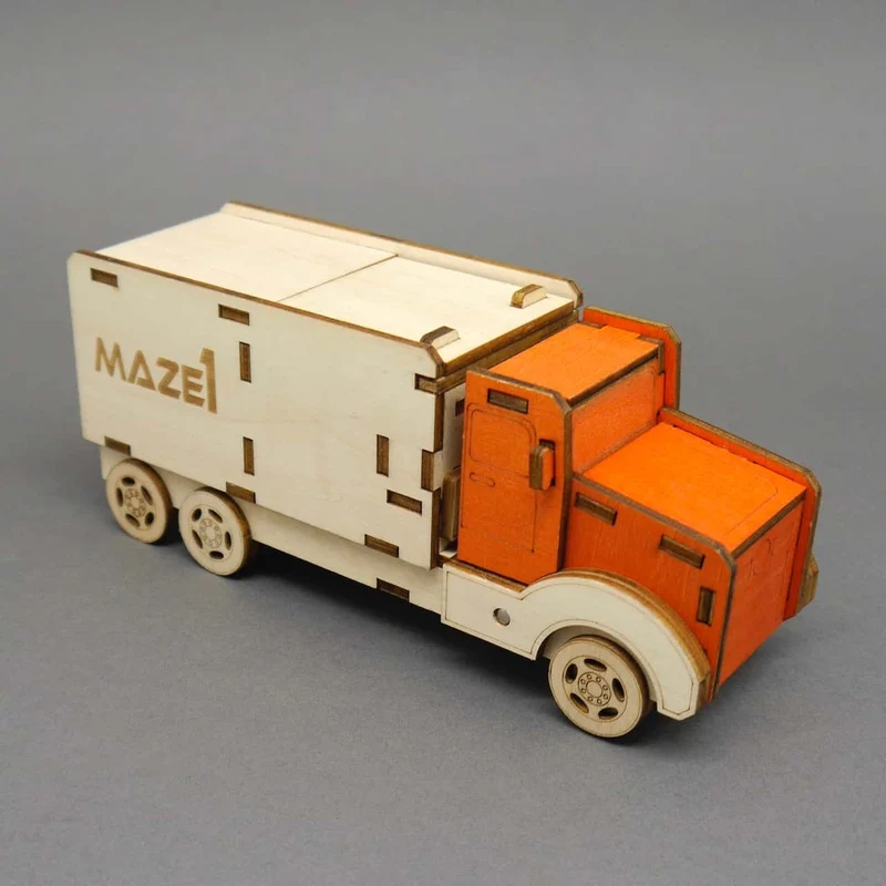 MAZE 1 TRUCK - Secret Escape Box