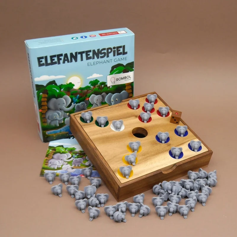 ELEFANTENSPIEL - amüsantes Würfelspiel