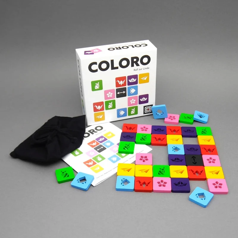COLORO - cleveres Duell für Origami-Profis