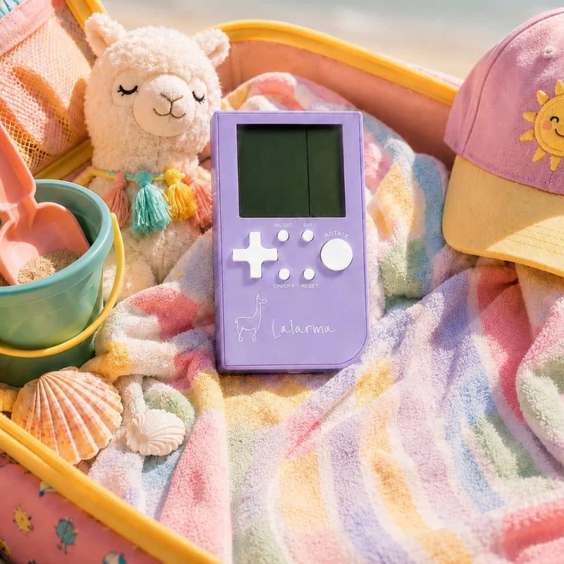 Tragbare Spielkonsole - Pocket Game violett