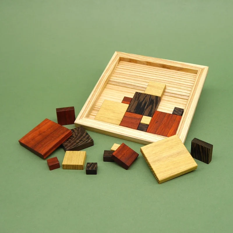 SERIAL SQUARES NTC - elegantes Legepuzzle