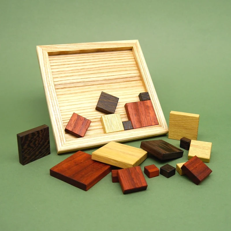 SERIAL SQUARES NTC - elegantes Legepuzzle